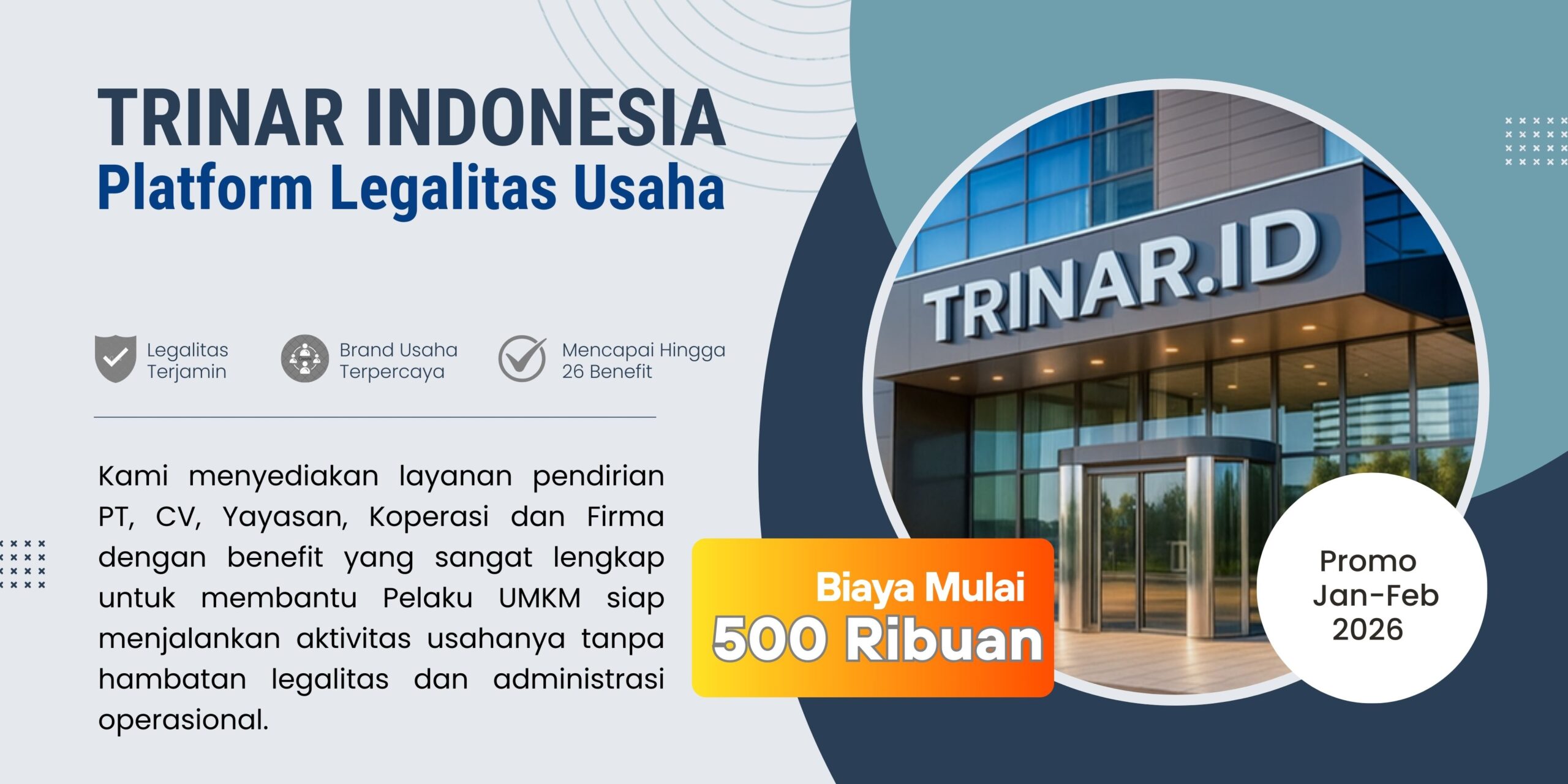 Promo Pendirian PT di Indonesia