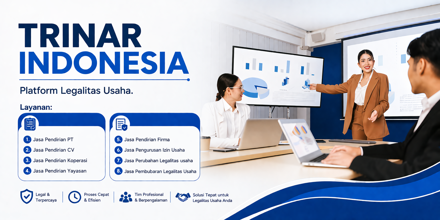 Trinar Indonesia - Platform Legalitas Usaha Terpercaya