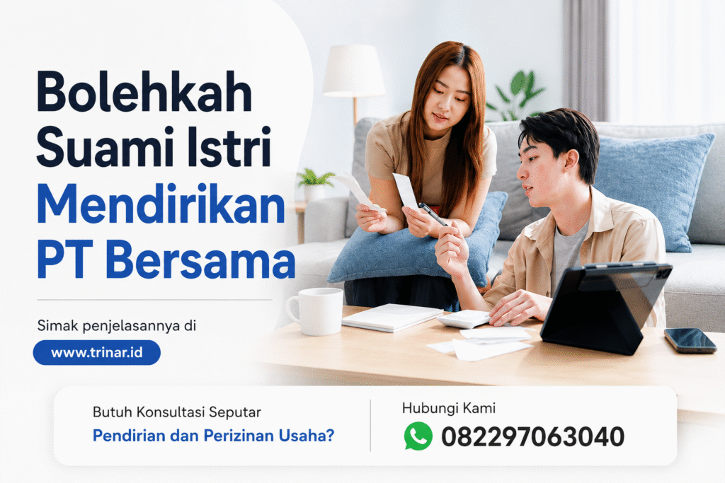 Suami Istri Mendirikan PT Bersama