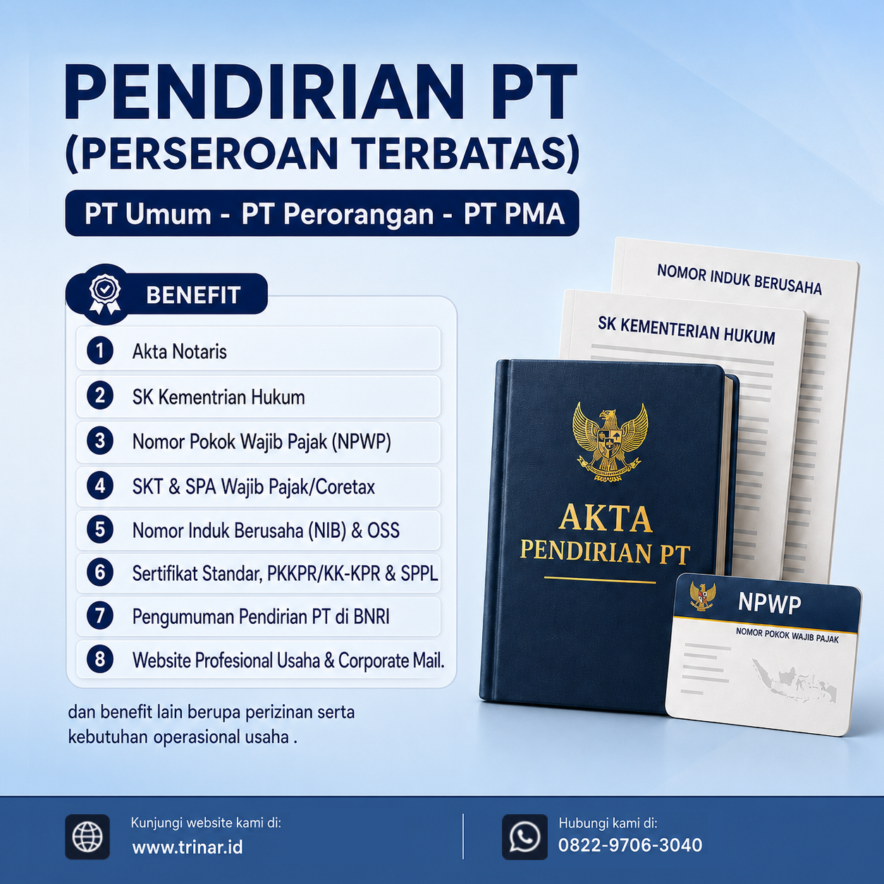 Jasa Pendirian PT