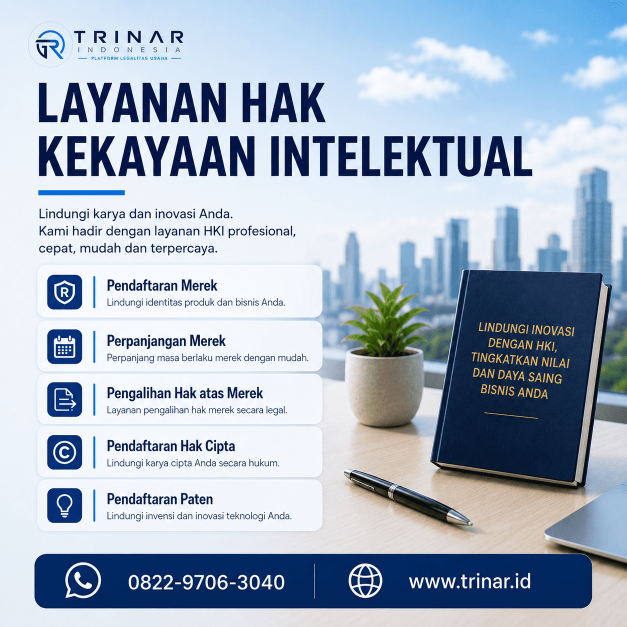 Jasa Pengurusan Merk di Indonesia